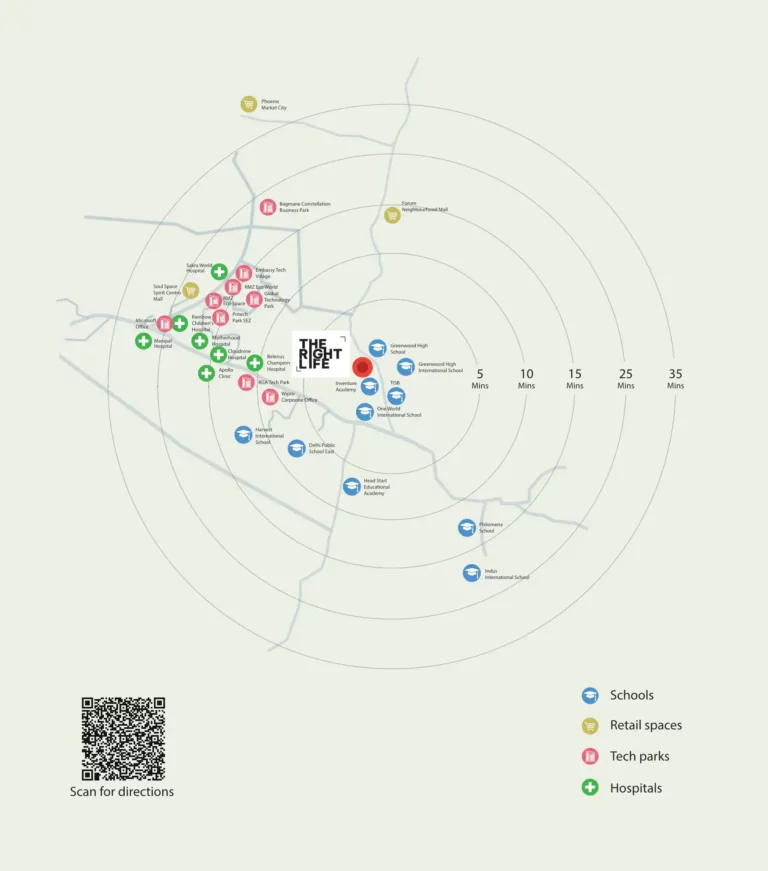 The Right Life location map